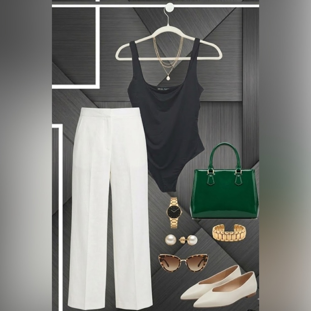 SHEIN Black Bodysuit / day & Night / M